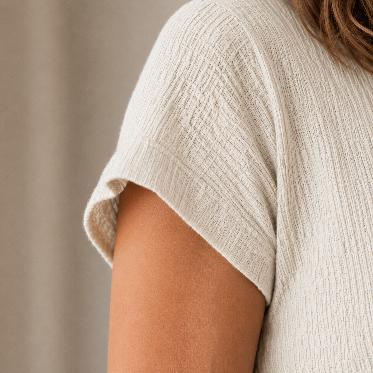 Midikleid Idun – Geknotet mit Beinschlitz