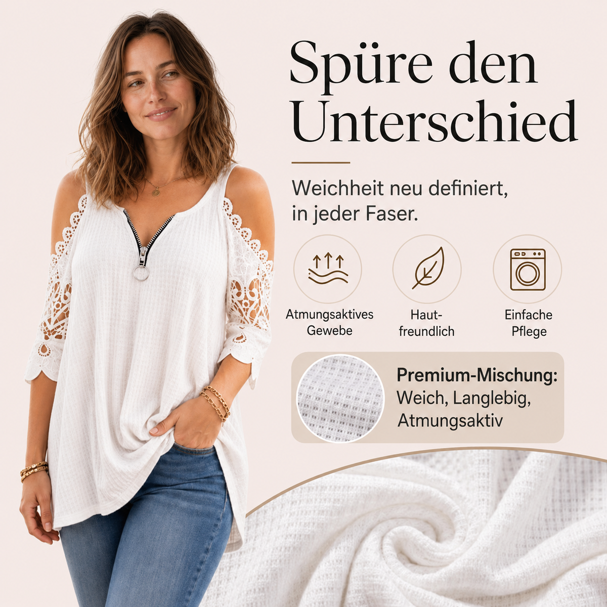 Spitzen-Top Amelie – Verspielt-Elegant für jeden Anlass