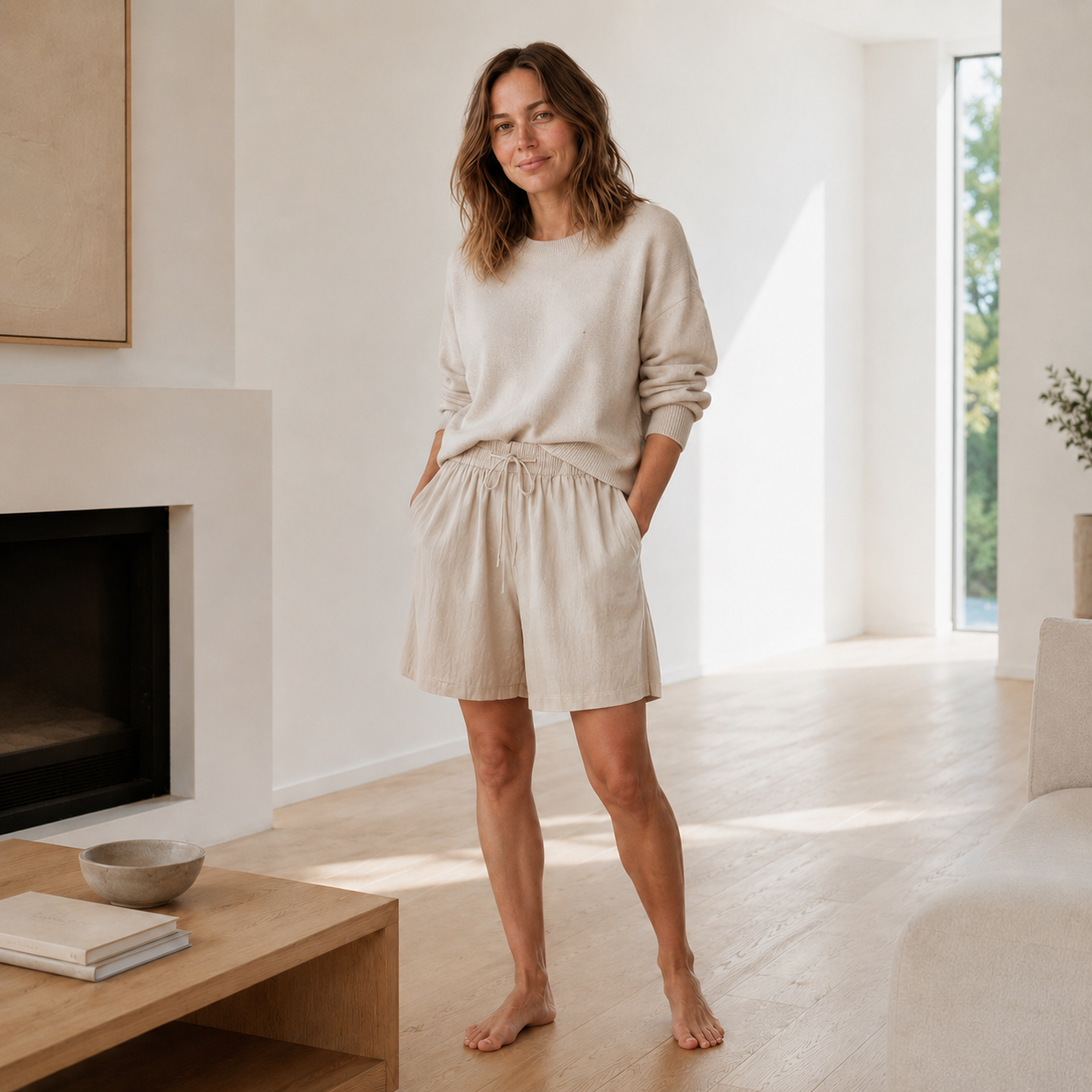 Bermuda-Shorts Lola – Locker mit hohem Bund