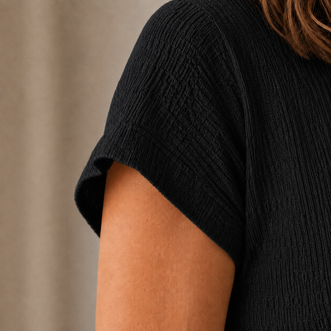 Midikleid Idun – Geknotet mit Beinschlitz