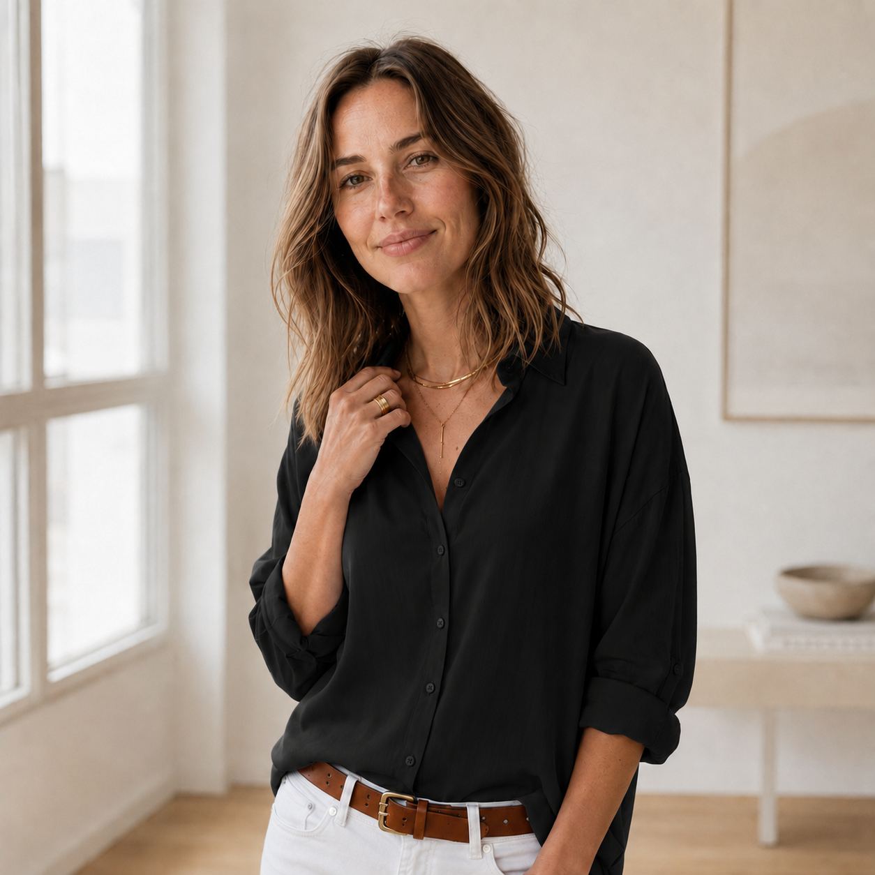 Bluse Isla – Mühelos elegant, jeden Tag