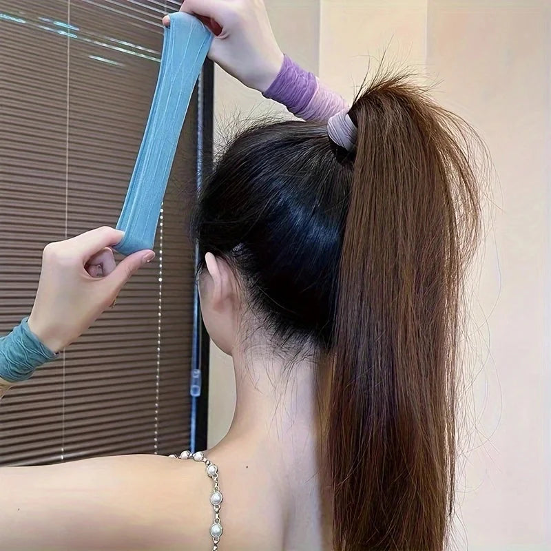 Samt-Haarband-Set Merle – sanfter Zopf-Halt ohne Knick