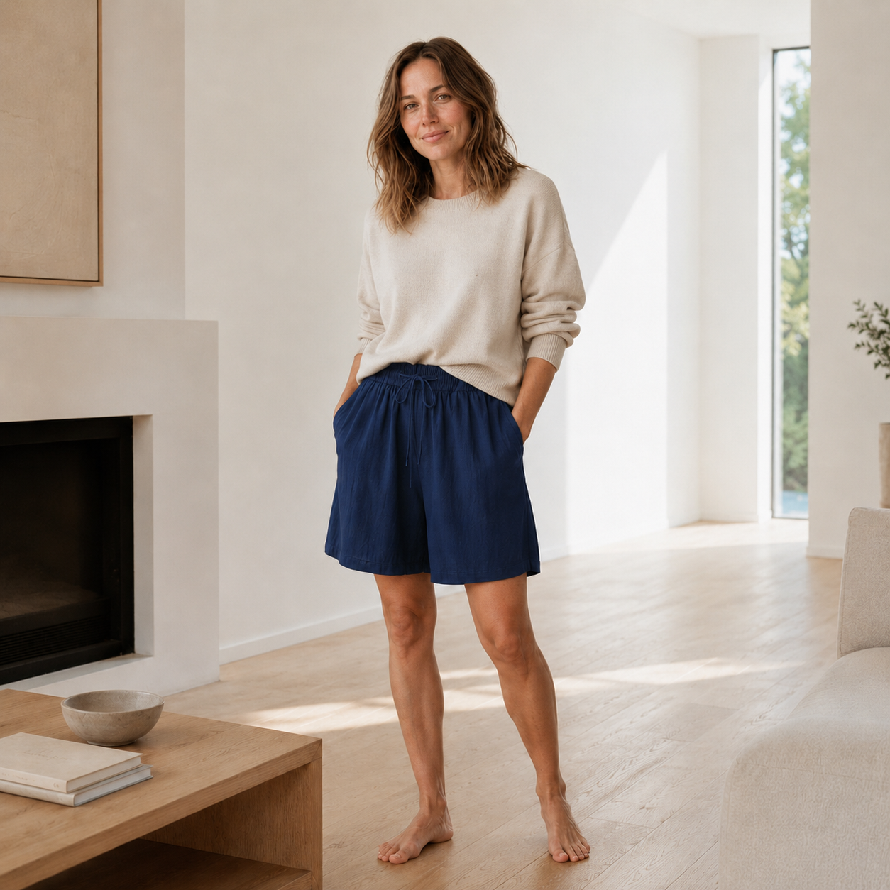 Bermuda-Shorts Lola – Locker mit hohem Bund