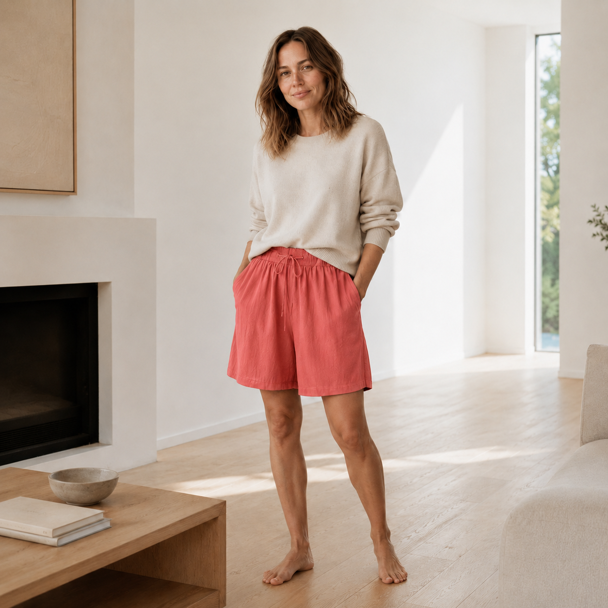 Bermuda-Shorts Lola – Locker mit hohem Bund
