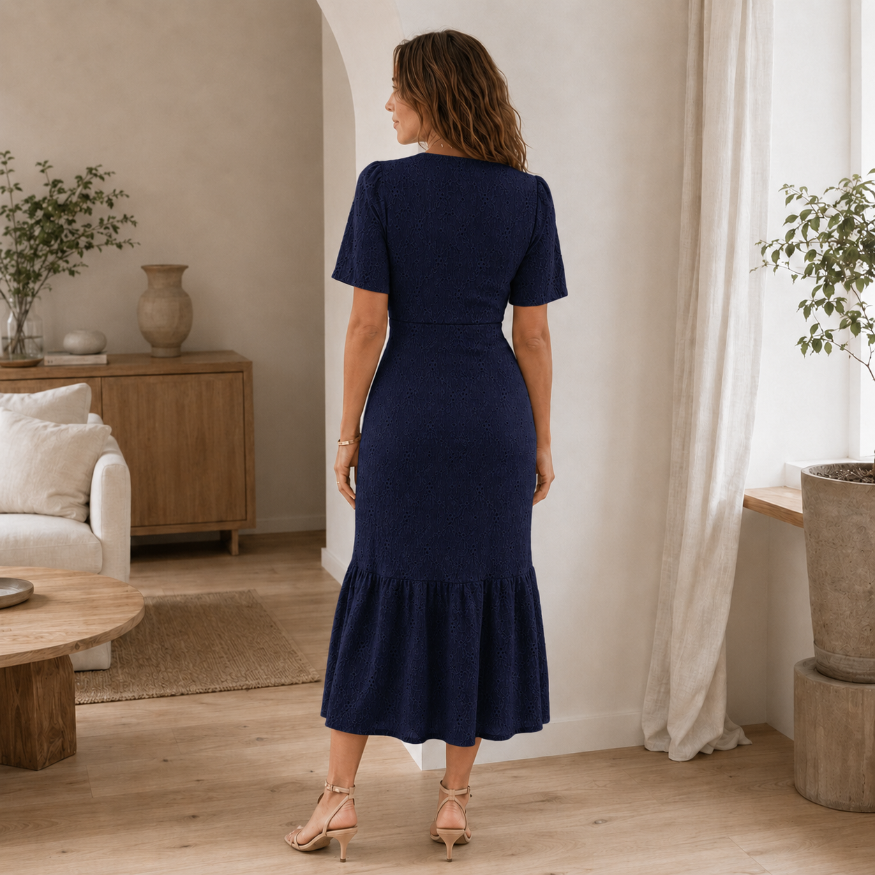 Midikleid Nika – Florales Sommerkleid