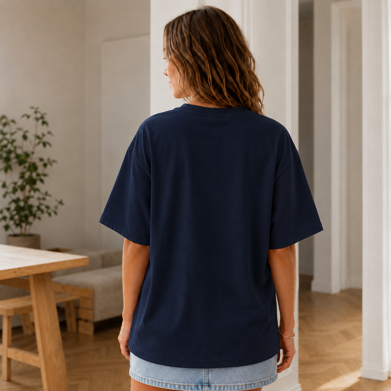 Oversized-Shirt Sina – Reine Baumwolle, lockerer Schnitt