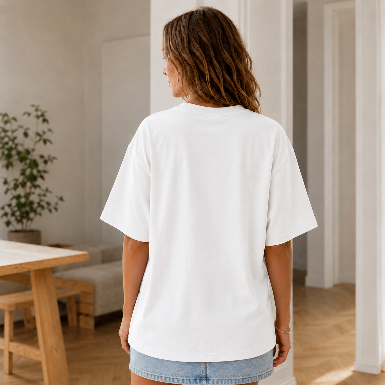 Oversized-Shirt Sina – Reine Baumwolle, lockerer Schnitt
