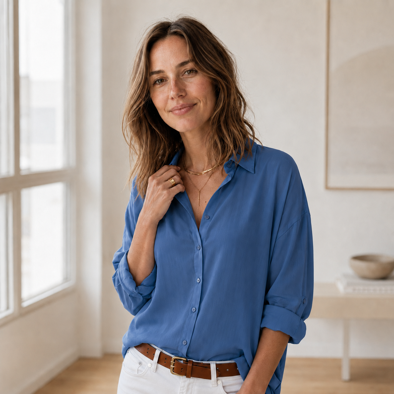 Bluse Isla – Mühelos elegant, jeden Tag