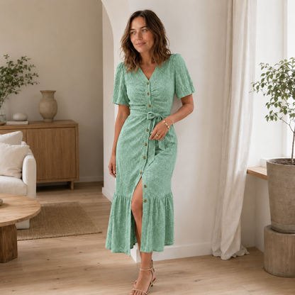 Midikleid Nika – Florales Sommerkleid