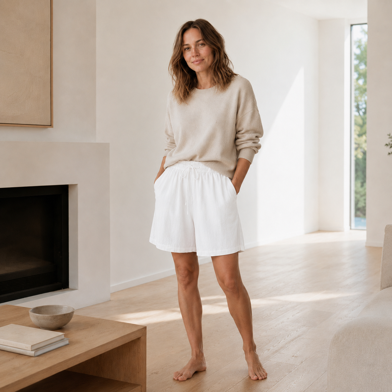Bermuda-Shorts Lola – Locker mit hohem Bund
