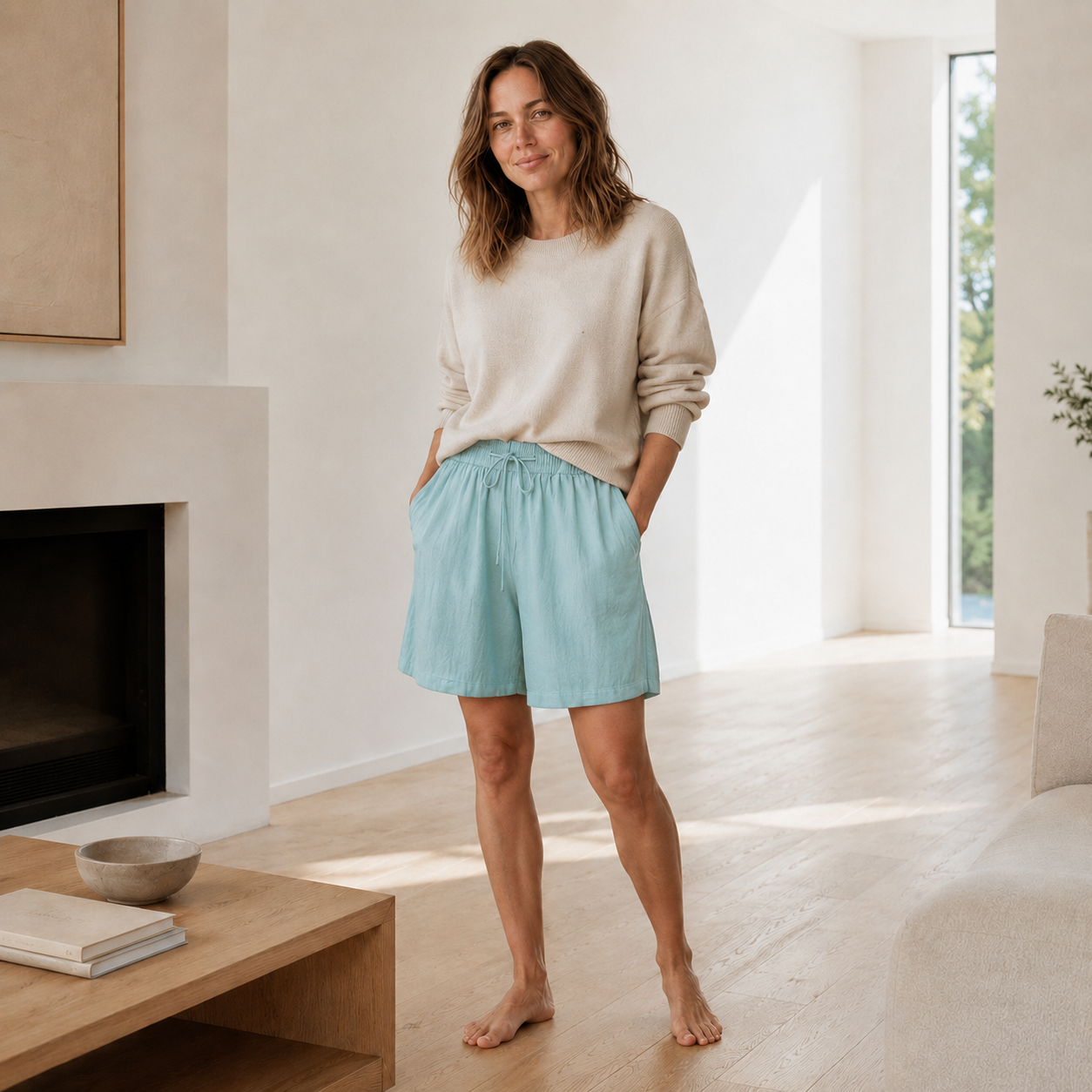 Bermuda-Shorts Lola – Locker mit hohem Bund