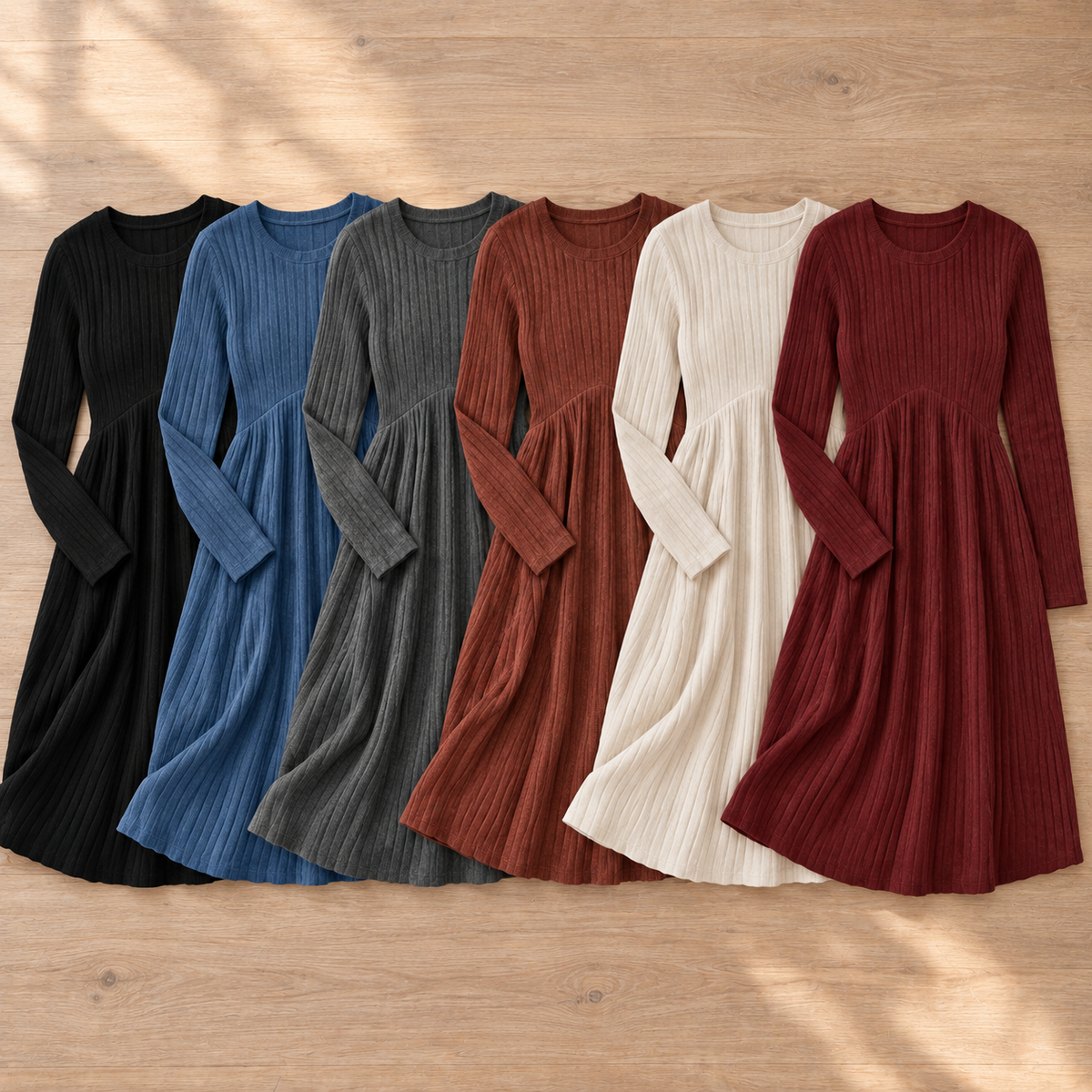 Feinstrick-Kleid Heike – Schlanke Passform