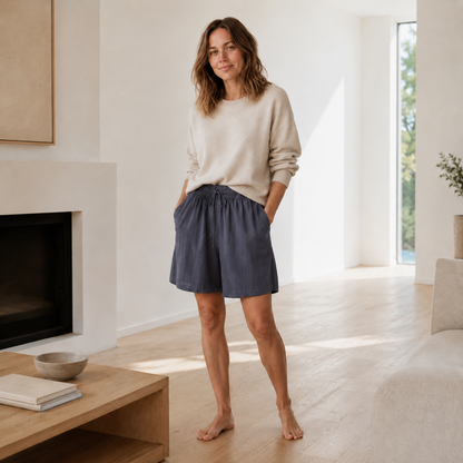 Bermuda-Shorts Lola – Locker mit hohem Bund