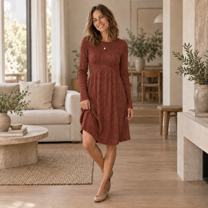 Feinstrick-Kleid Heike – Schlanke Passform