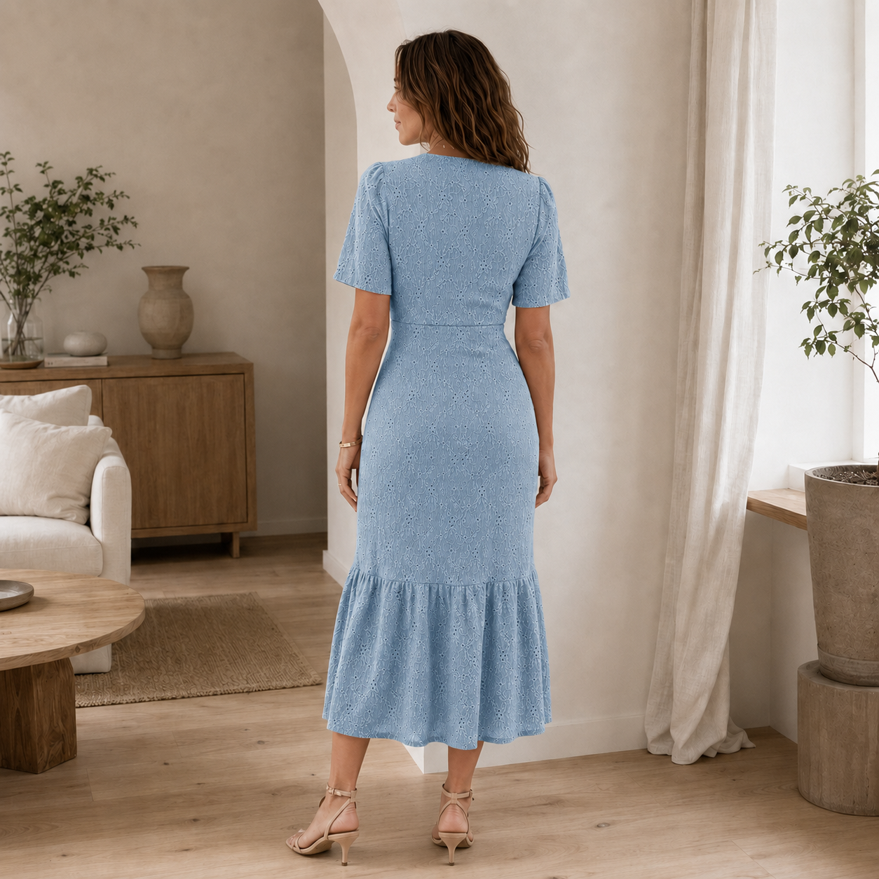 Midikleid Nika – Florales Sommerkleid