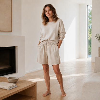 Bermuda-Shorts Lola – Locker mit hohem Bund