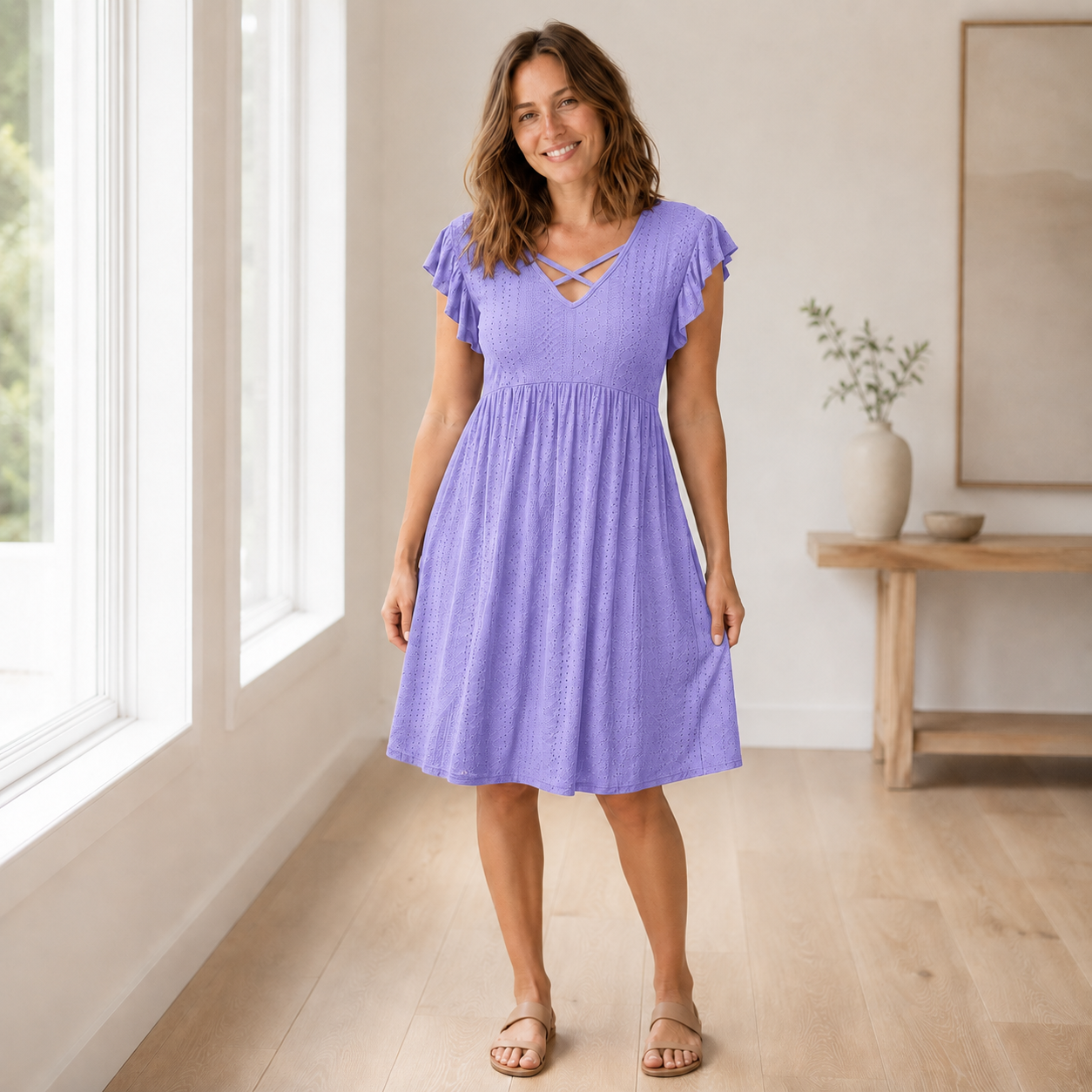 Kleid Britta – Leicht & Feminin für jeden Tag
