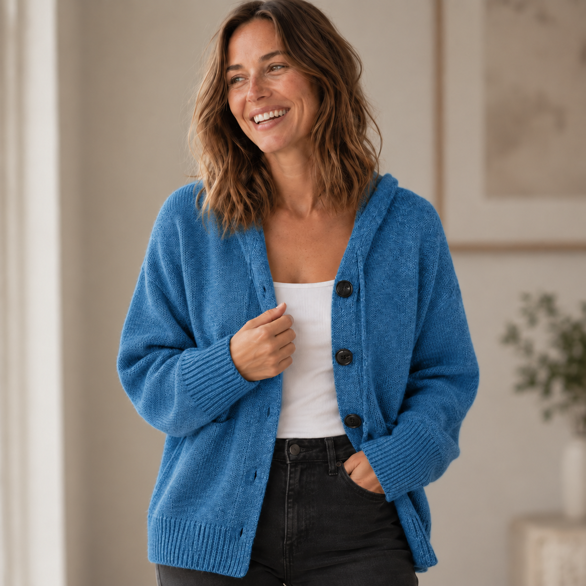 Strickjacke Silja – Dick & Kuschelig