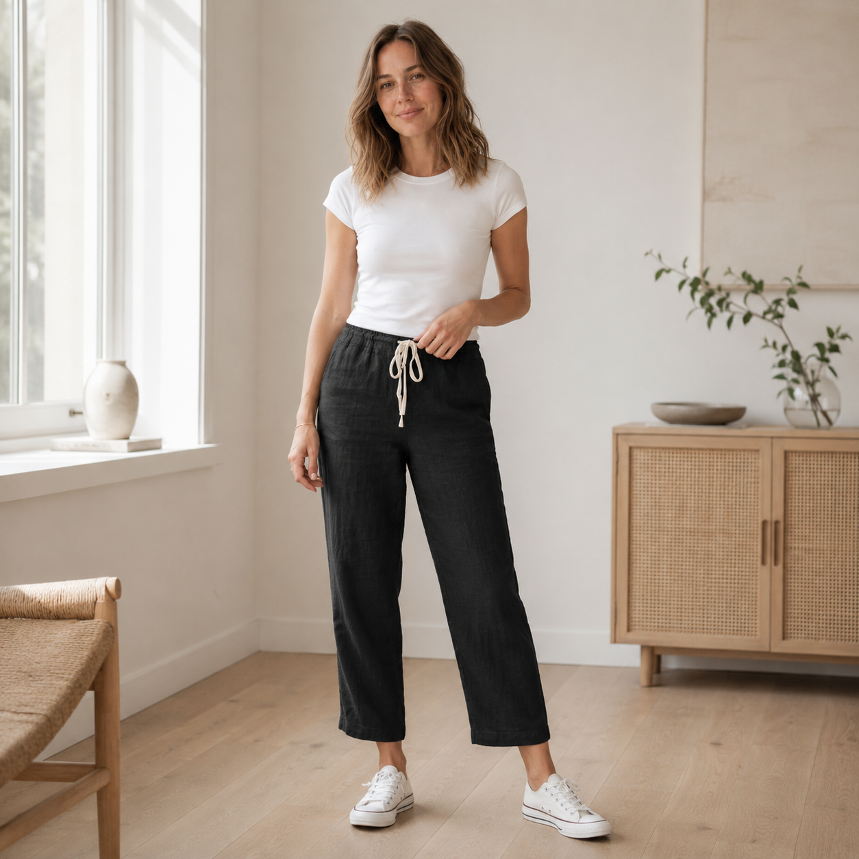Sommerhose Tessa – Locker mit Tunnelzug
