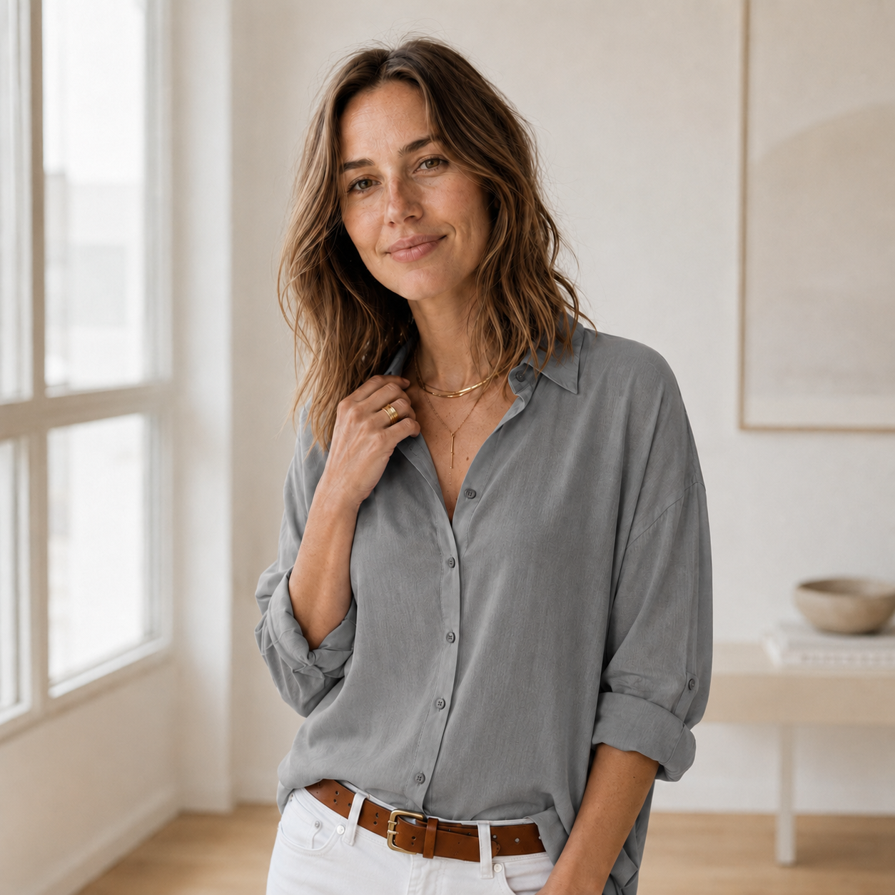 Bluse Isla – Mühelos elegant, jeden Tag