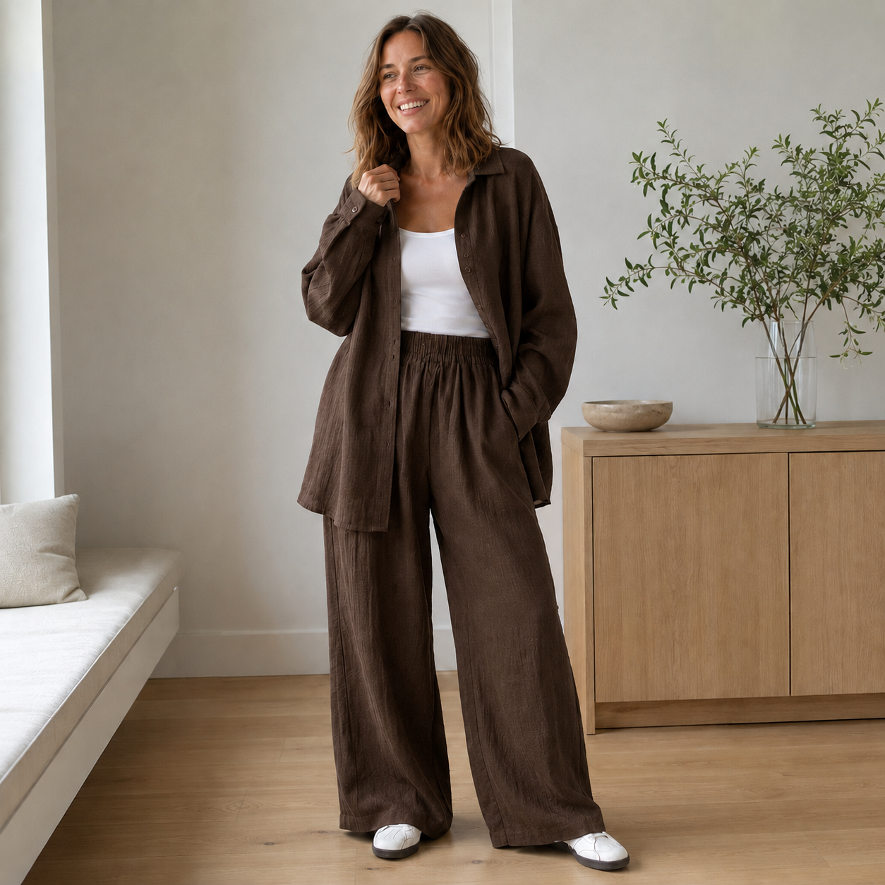 Loungewear-Set Talia – Leicht und Lässig kombiniert