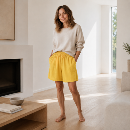Bermuda-Shorts Lola – Locker mit hohem Bund