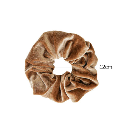 Samt-Scrunchies Mette – 4er-Set, weich & elegant
