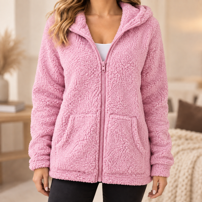 Sherpa-Cardigan Henrike – Oversized bis 5XL