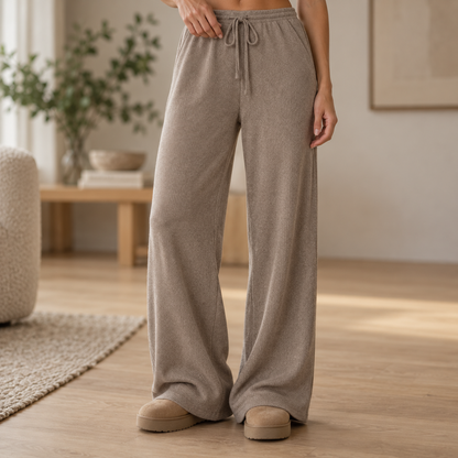 Weite Strickhose Anke – Bequem & Warm