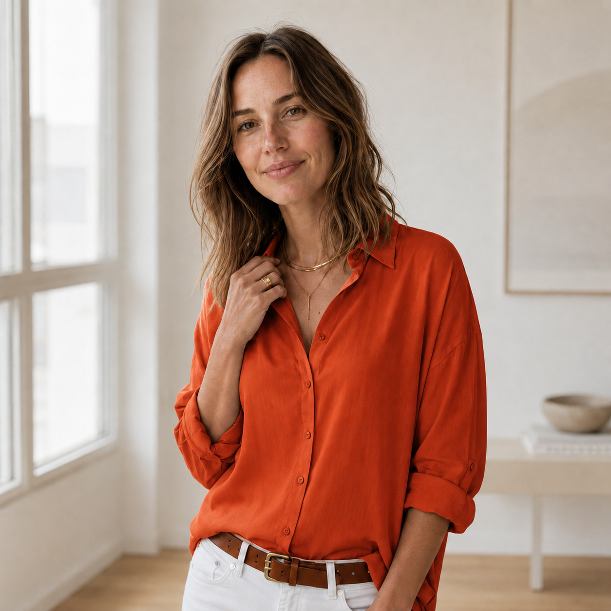 Bluse Isla – Mühelos elegant, jeden Tag