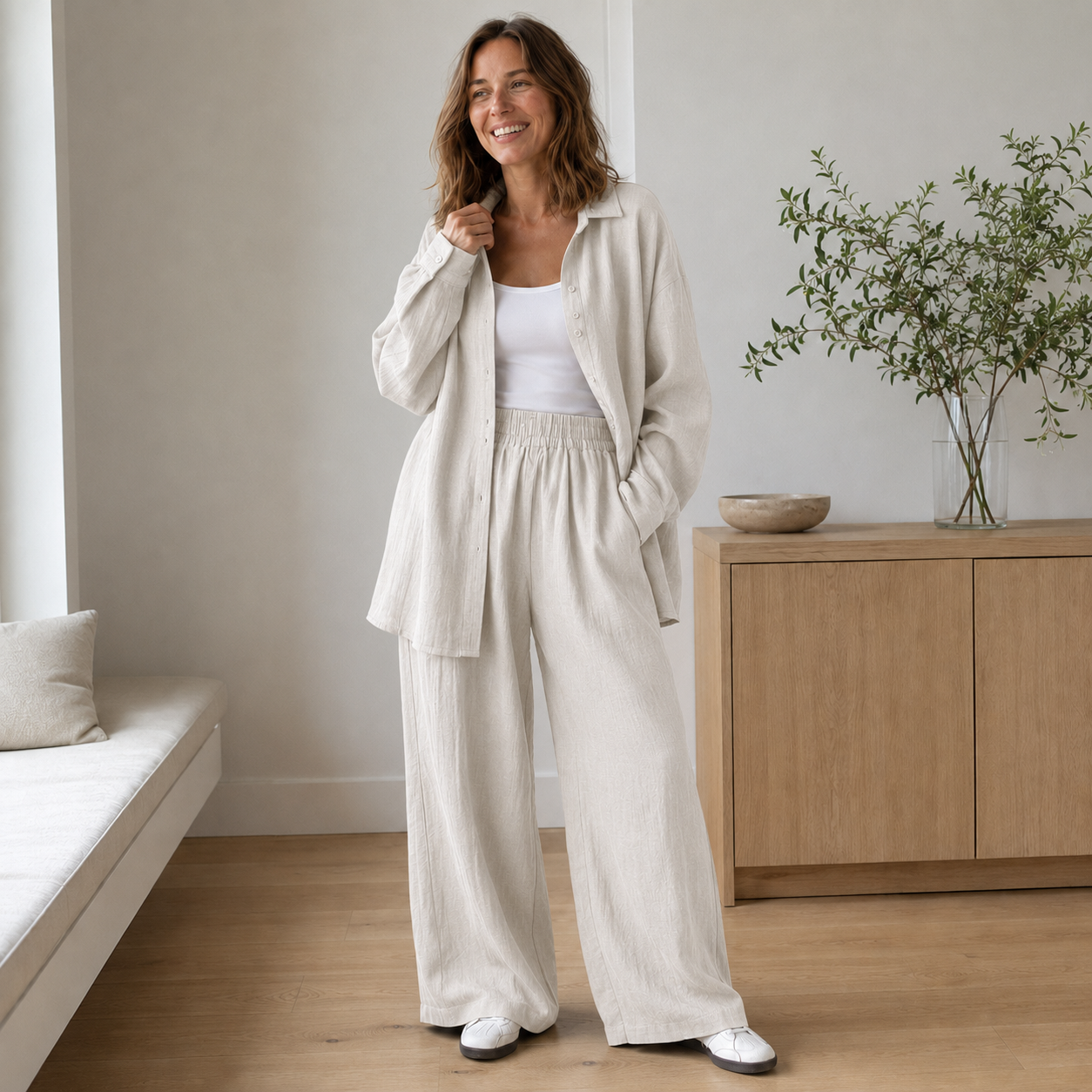 Loungewear-Set Talia – Leicht und Lässig kombiniert