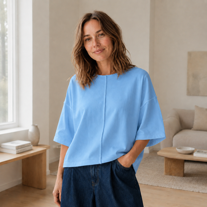 Boxy-Shirt Maren – Lässig oversized & weich