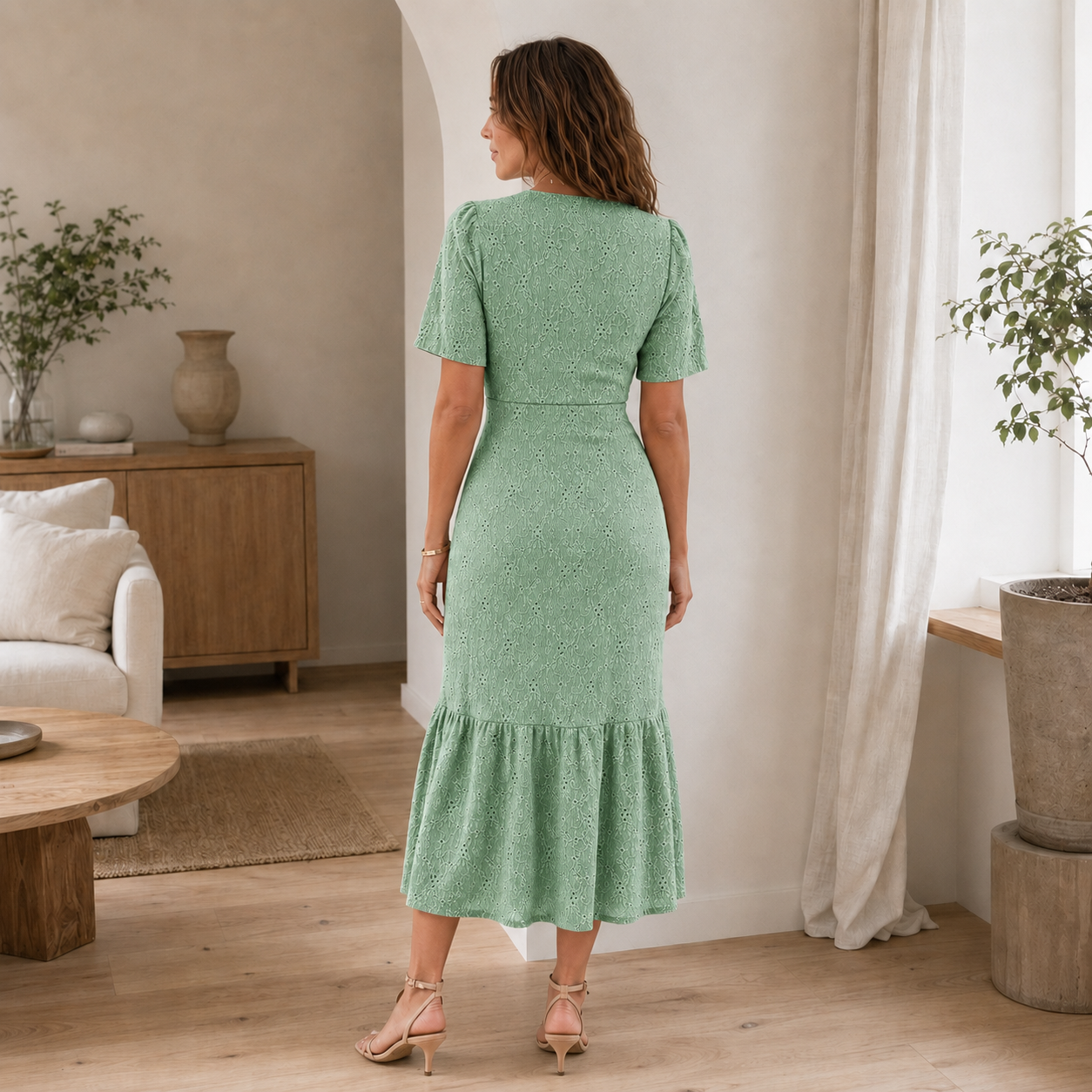 Midikleid Nika – Florales Sommerkleid