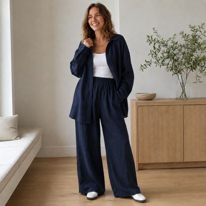 Loungewear-Set Talia – Leicht und Lässig kombiniert
