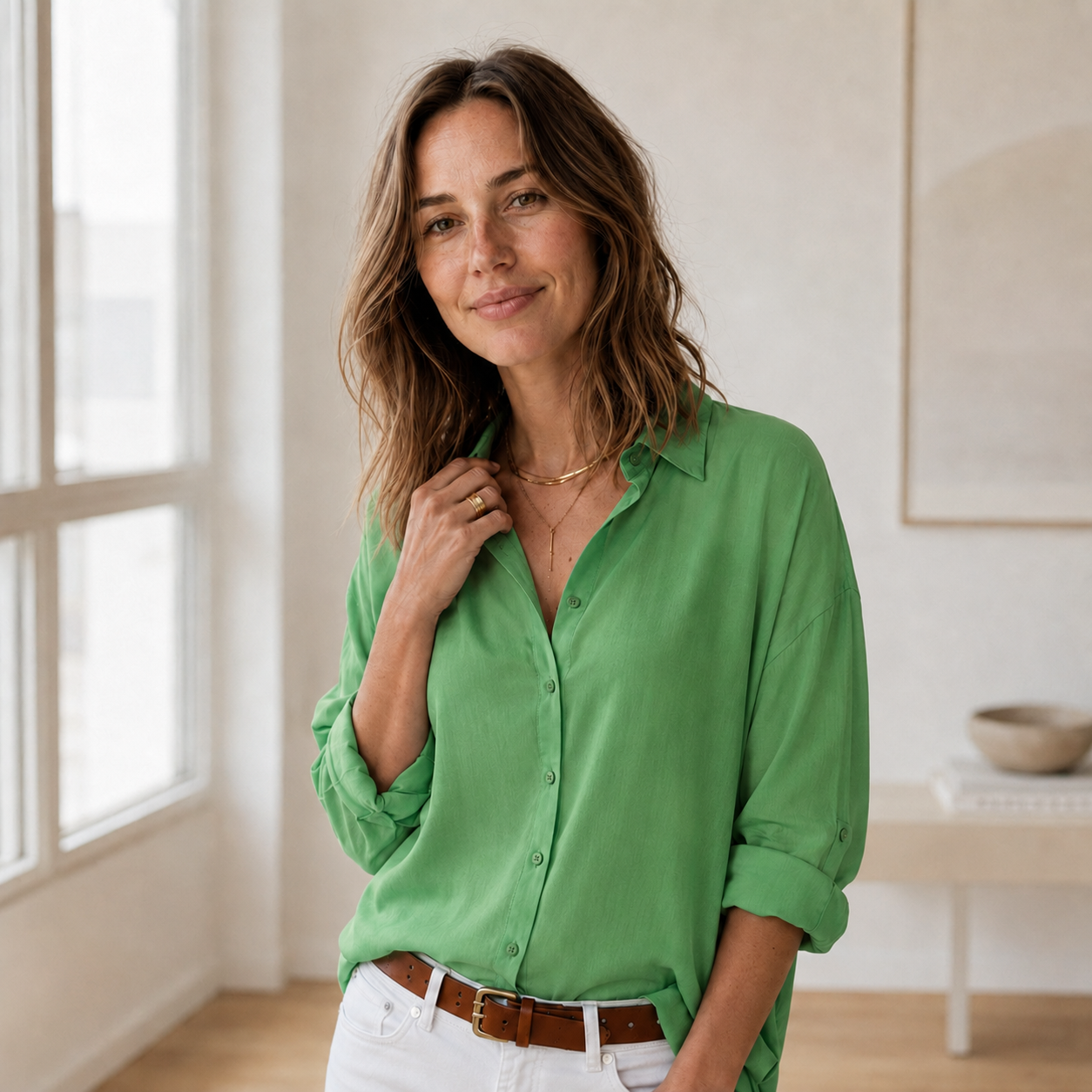 Bluse Isla – Mühelos elegant, jeden Tag