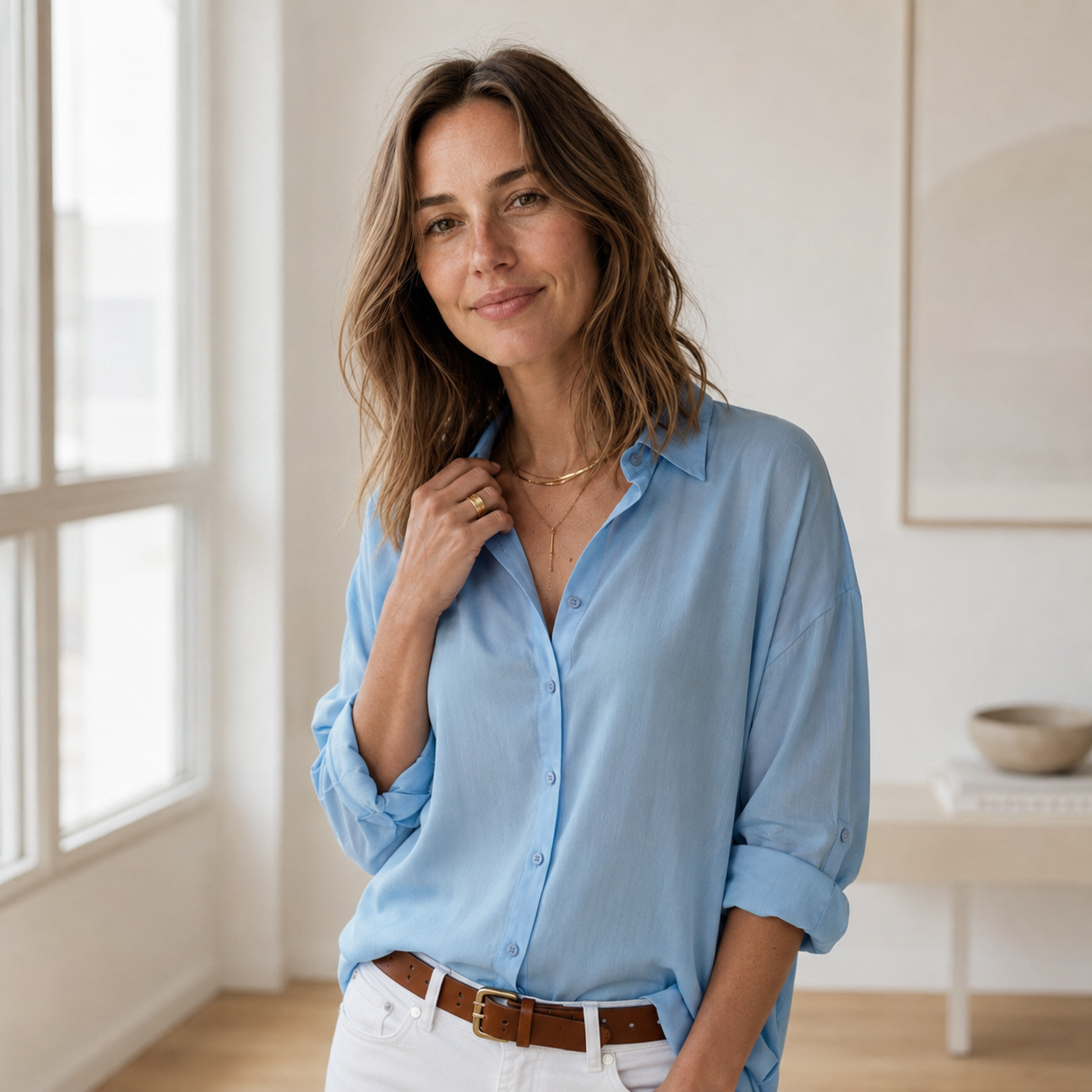Bluse Isla – Mühelos elegant, jeden Tag