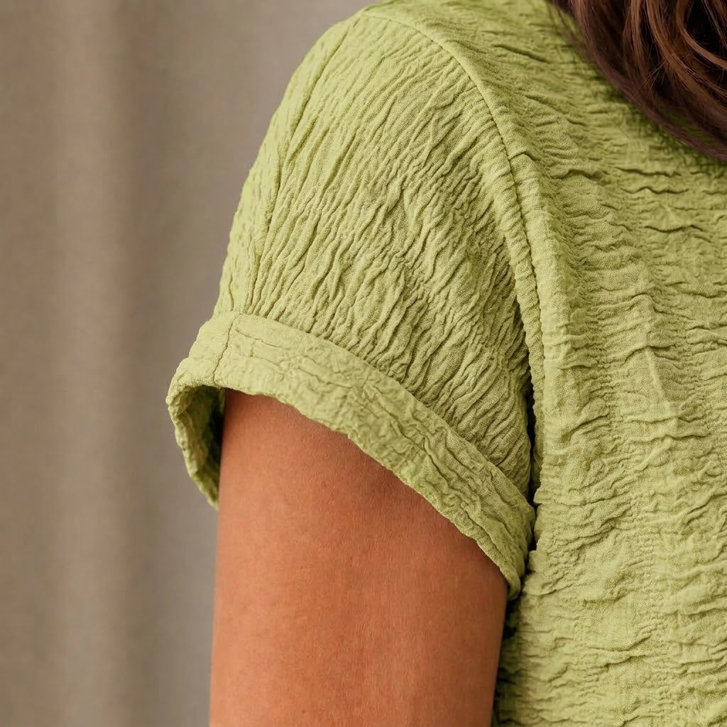 Midikleid Rieke – Geknotet mit Beinschlitz